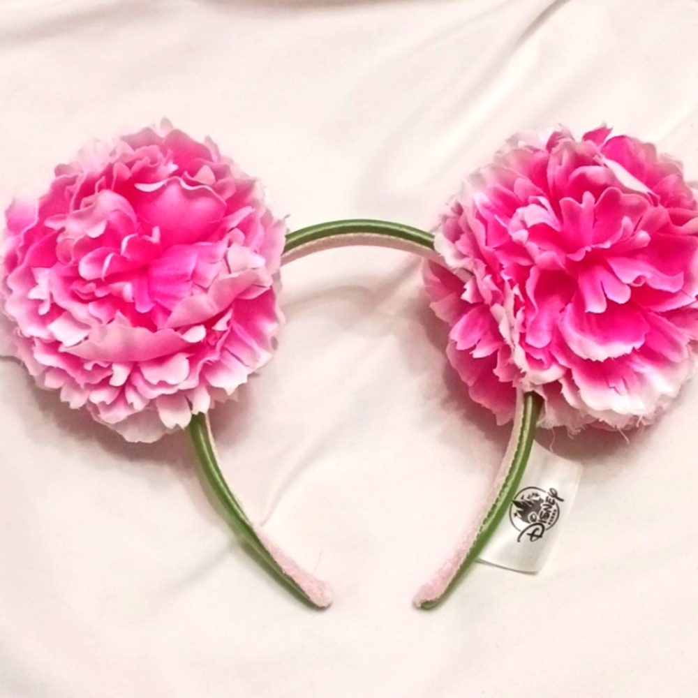 Mickey Mouse Ears with Flowers, Adult Size